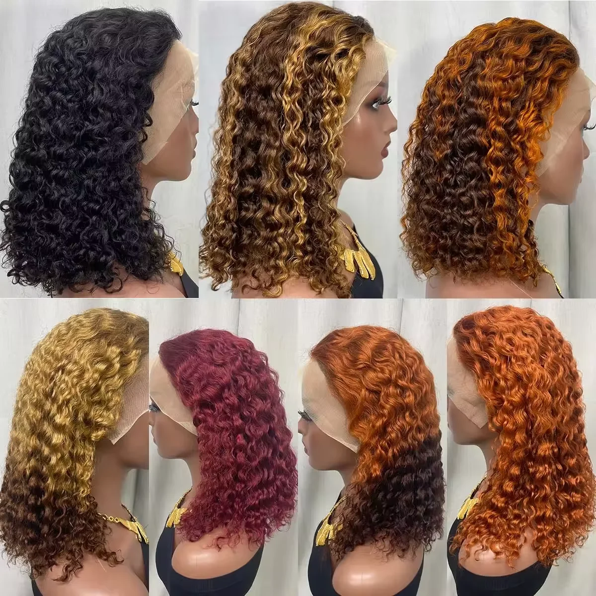 13x4 para Lace Frontal Peruca Barato Raw Virgem Transparente Cabelo Humano  180% Remy Em Linha Reta Laranja 350 Colorido Bob Peruca| Alibaba.com, image size:1200x1200