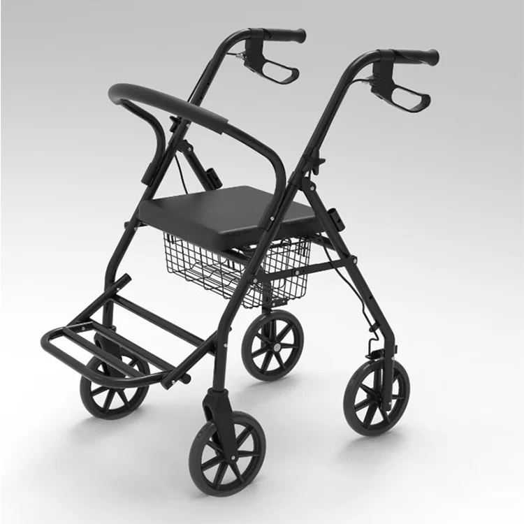 Assistant Walking Training Rehabilitation Device Wheelchair Walker Rollator For The Elderly