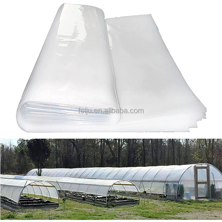 150/200micro Pe Film Customized Size Manufacturer Greenhouse Polythene