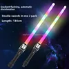 Flashing laser sword