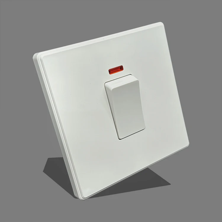 VNX V26 Series Wall Light Power Switch 86 Type 20A Water Heater Switch for Home