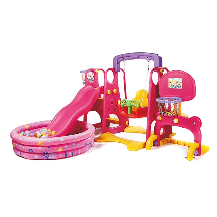 hard plastic swing sets