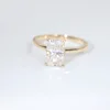 14K Yellow-8x12mm radiant