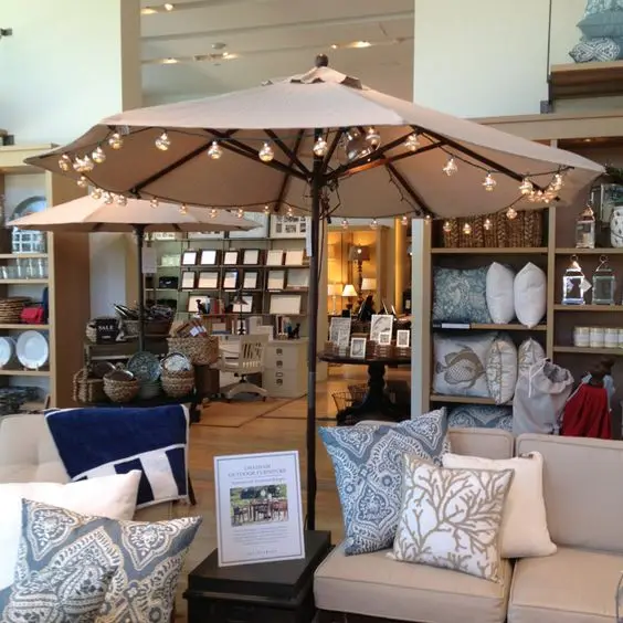 Оптовая продажа, зонтик с индивидуальным логотипом для улицы, для кафе, зонтик с фестонами для пляжа, патио, Солнцезащитный садовый зонтик