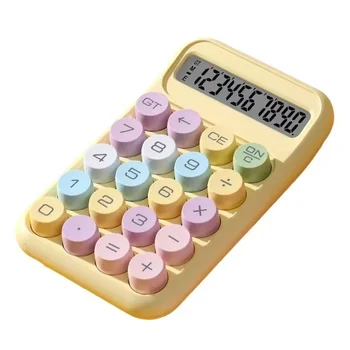 custom hot selling 10 digital calculator count student school stationery items cute calculator student calculator