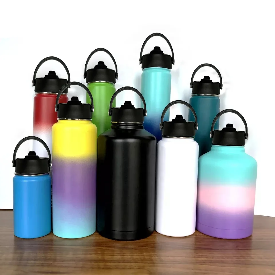 1.2L Tumbler Thermo Bottle Large Capacity With Straw Stainless Steel  Thermal Water Bottle Cold and Hot Thermos Cup Vacuum Flask - AliExpress