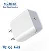 White USB C Charger 20W PP Bag