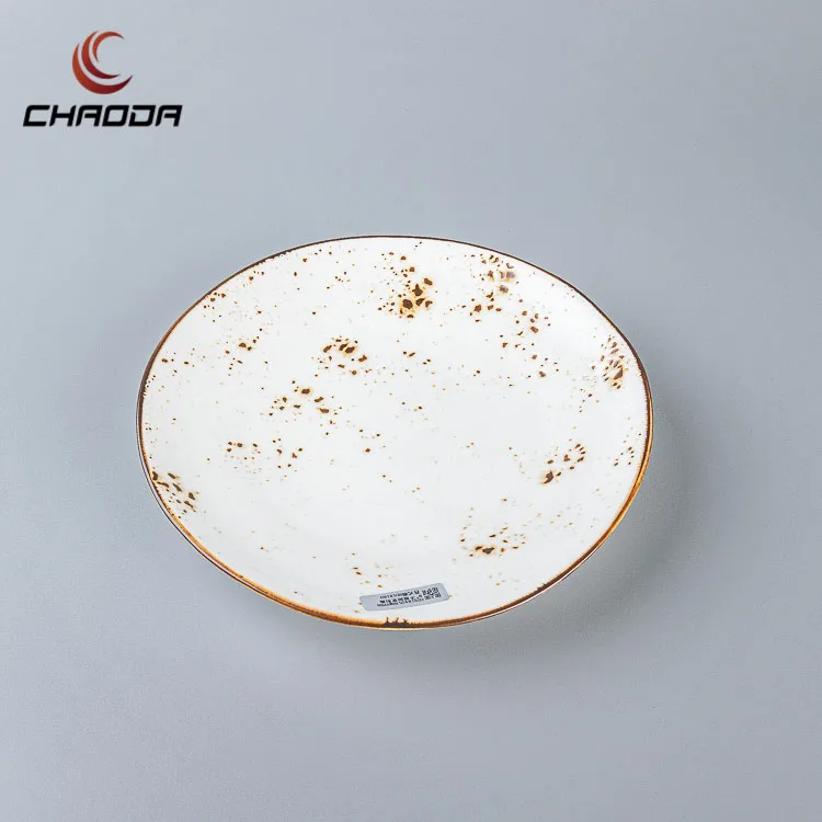 유럽 하이 퀄리티 럭셔리 세라믹 디너 접시 세트 북유럽 스타일 도자기 - Main Image