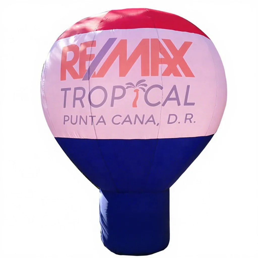 Remax Outdoor Advertising Giant Inflatable Balloon Oxford Cloth Thermal Transfer Printing Customizable Size Color Inflation
