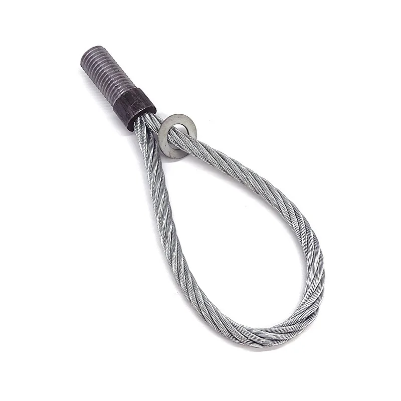 Customized Precast Concrete Accessories Wire Rope Lifting Loop Lifting Device