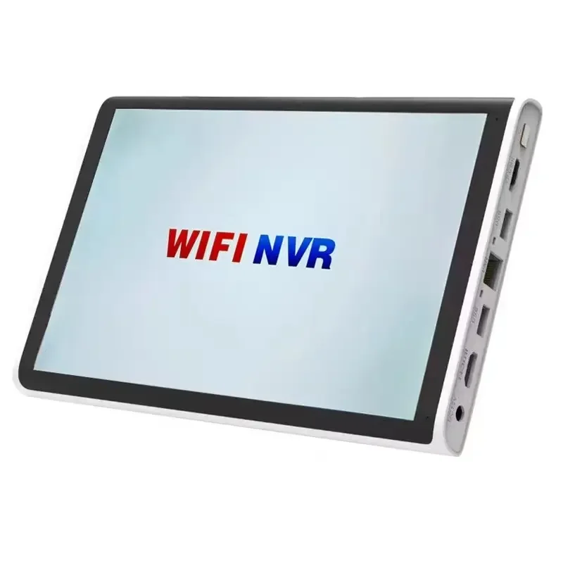 Full HD 10.1inch Screen NVR Monitor Xmeye APP wireless NVR system 