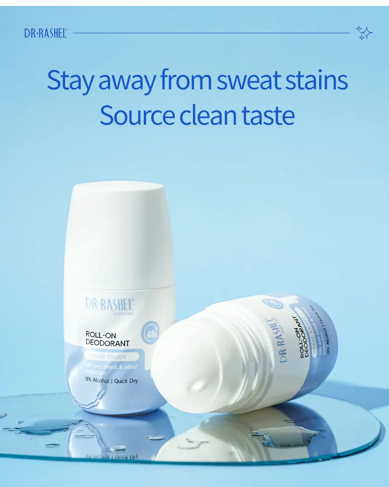 For Herbal Body Underarm Armpit Anti Sweat Odor Removal 48 Hours Long Lasting Refreshing Deodorant Liquid for Unisex