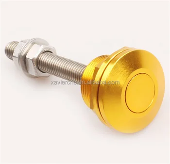 22MM 32MM 45MM Aluminum Car Engine Cover Lock Quick Release Push Button Billet Hood Pins