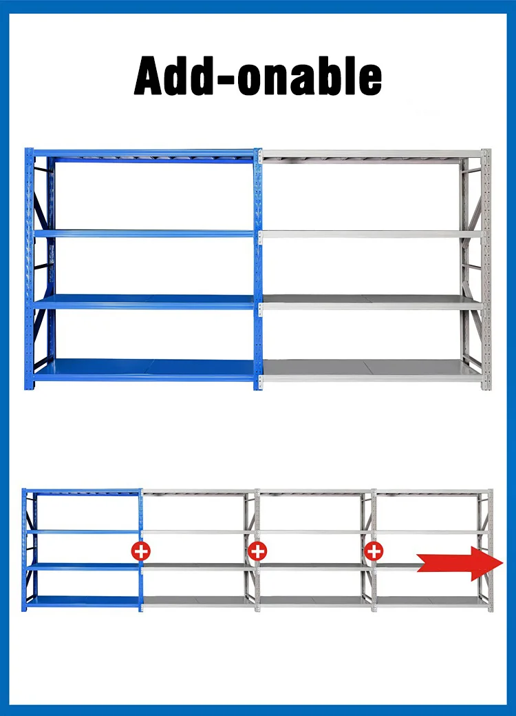 Warehouse Shelves Supermarket Rack Home Furniture Storage Shelves 4 ...