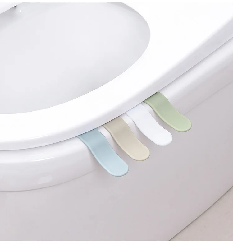 Simple toilet lid lifter anti-dirty hands  handle toilet solid color toilet lid handle supplier