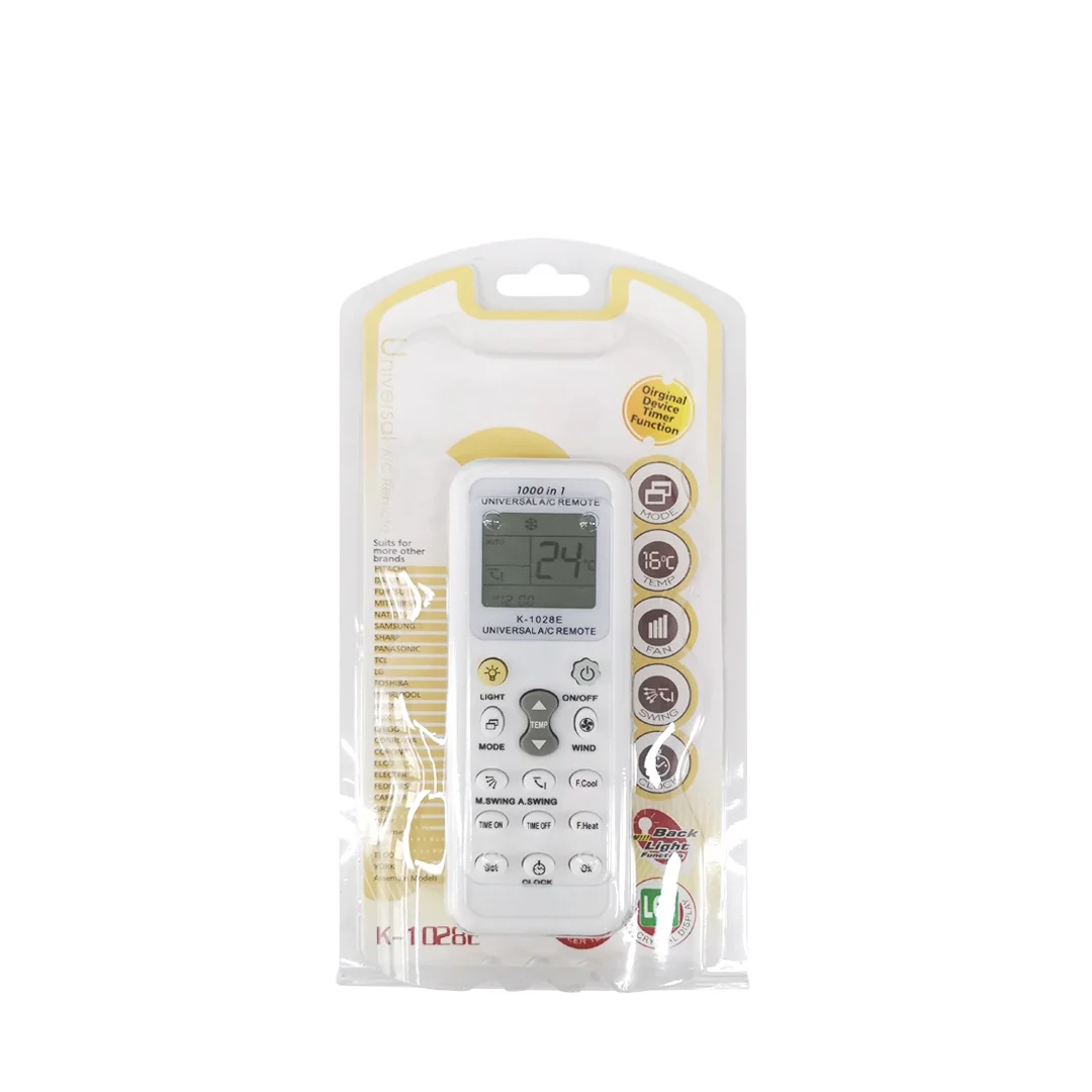 kt 1028e air conditioner ac remote control, View kt 1028e air conditioner  remote, YYDZ Product Details from Tianchang Yiyang Electronics Factory on  