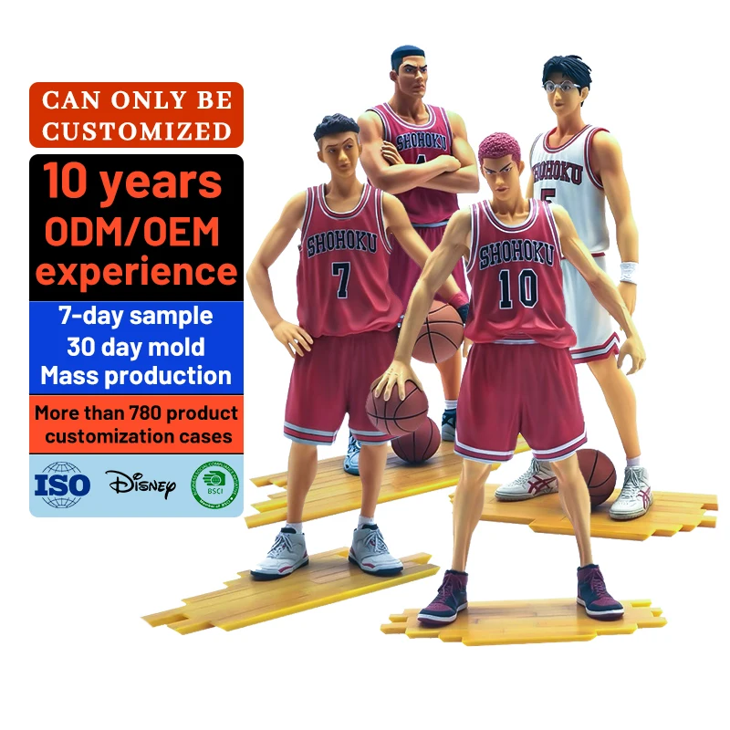 Action Figure Basketball Hoop Pop Vinyl Toy Mini Basketball Player