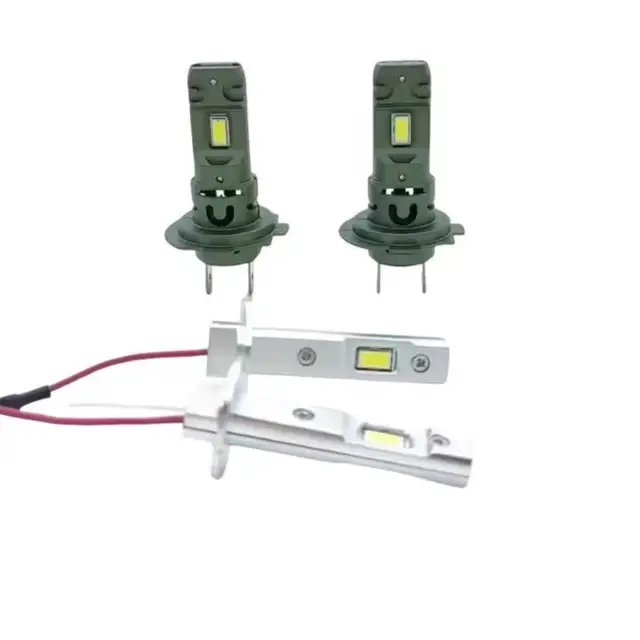 LED Headlights 1:1 Size H3 H4 H11 LED Bulb Lamp 12V/24V Car Front Lamp for Universal Car