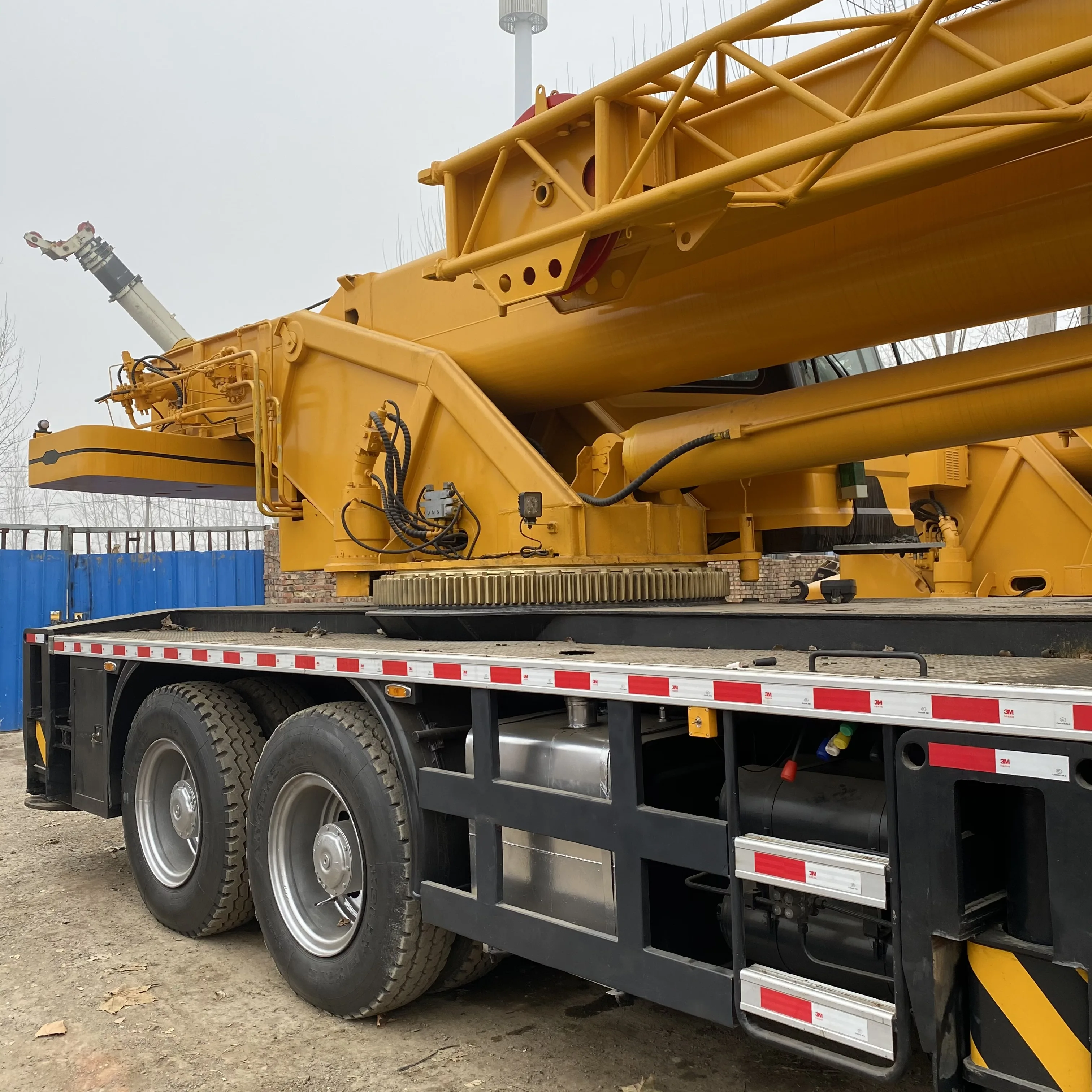 High Quality Used 70ton Truck Crane Five Section Boom About 42m Truck ...