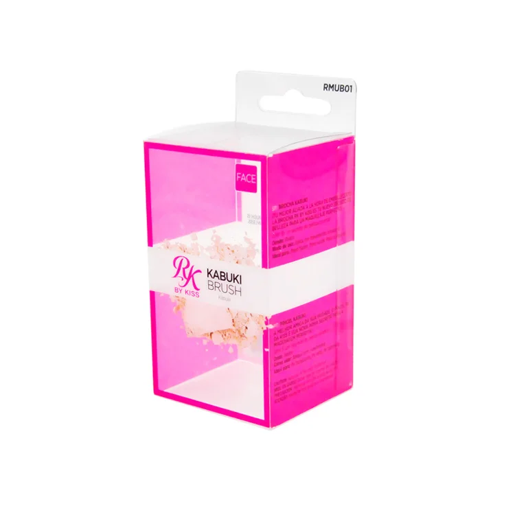 التغليف الشفاف لصناديق PVC PET البلاستيك المخصص الأكثر مبيعًا صندوق تغليف مستحضرات التجميل الشفافة
