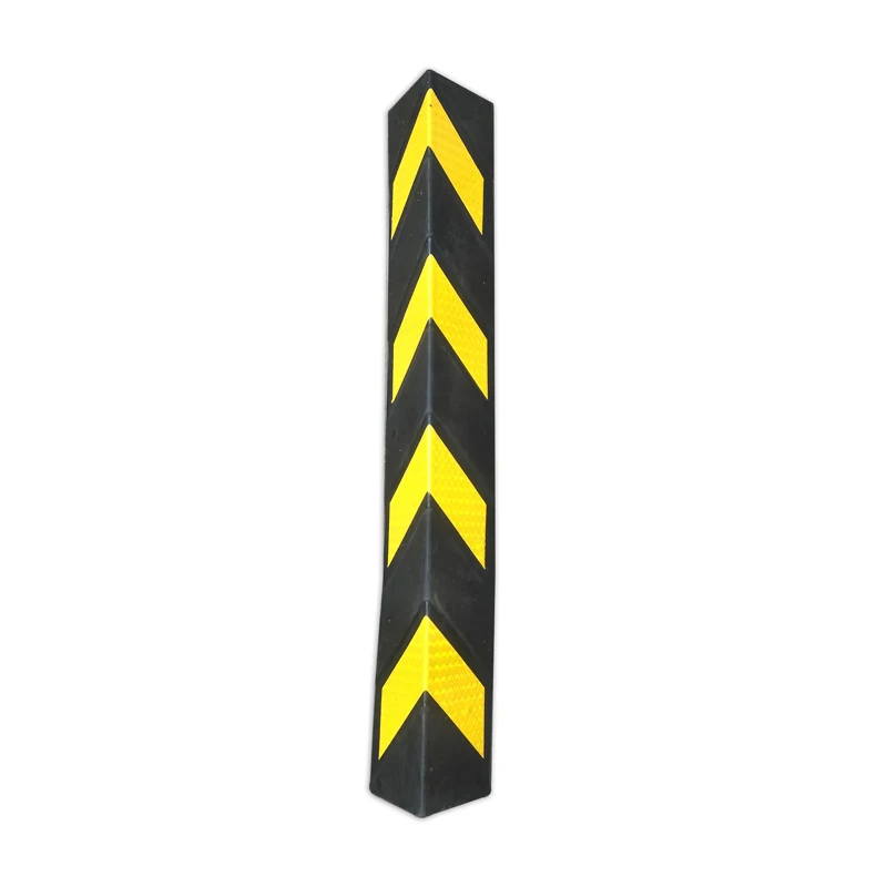 80cm wall protector rubber wall corner guard for parking lot safety corner guard