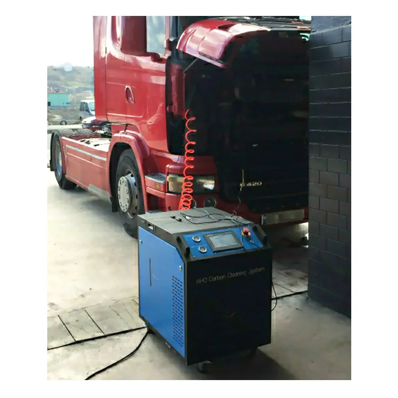 Engine Fuel Injector Cleaning Flush Machine Maquinas De Descarbonizacion Vehculos Decalaminage Hydrogen