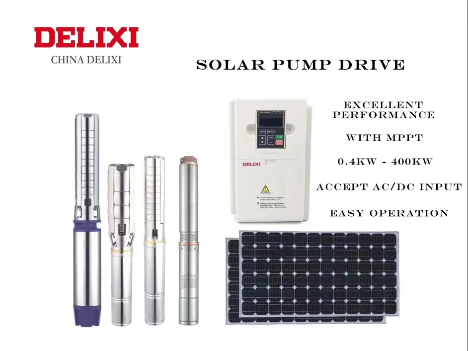 Delixi Single Phase 220v 5hp Solar Pump Controller Price Mppt Inverter ...