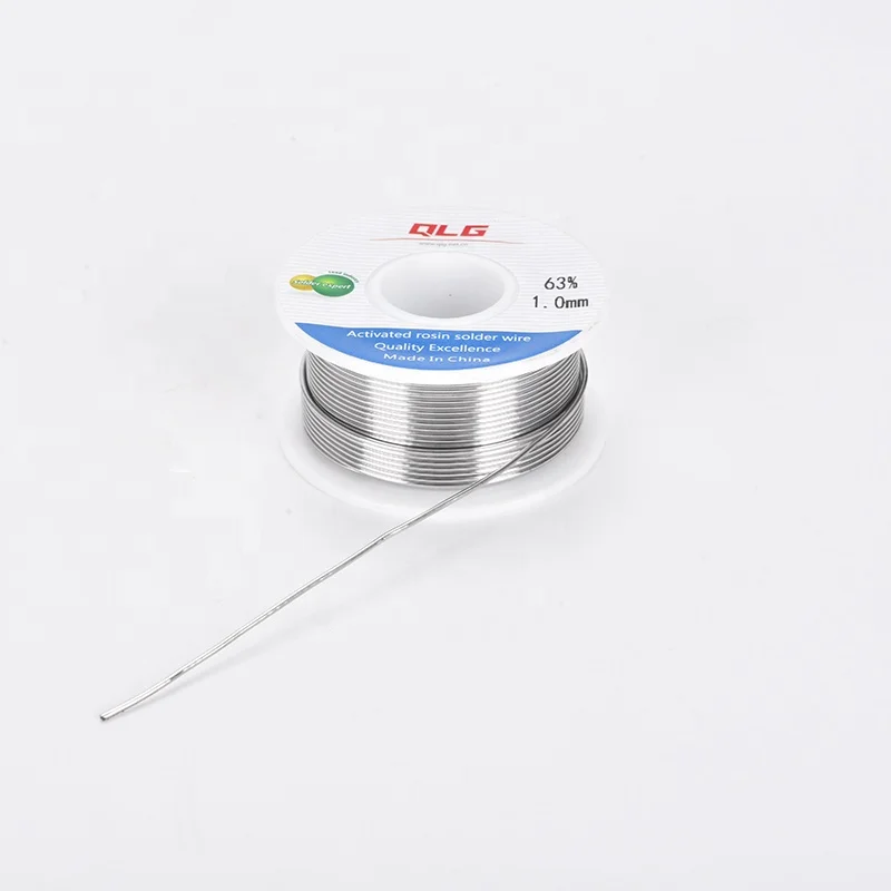 Оловянно-свинцовый припой Sn 60 Pb 40 с канифольным флюсом 1 0 мм Sn/Pb 60/40