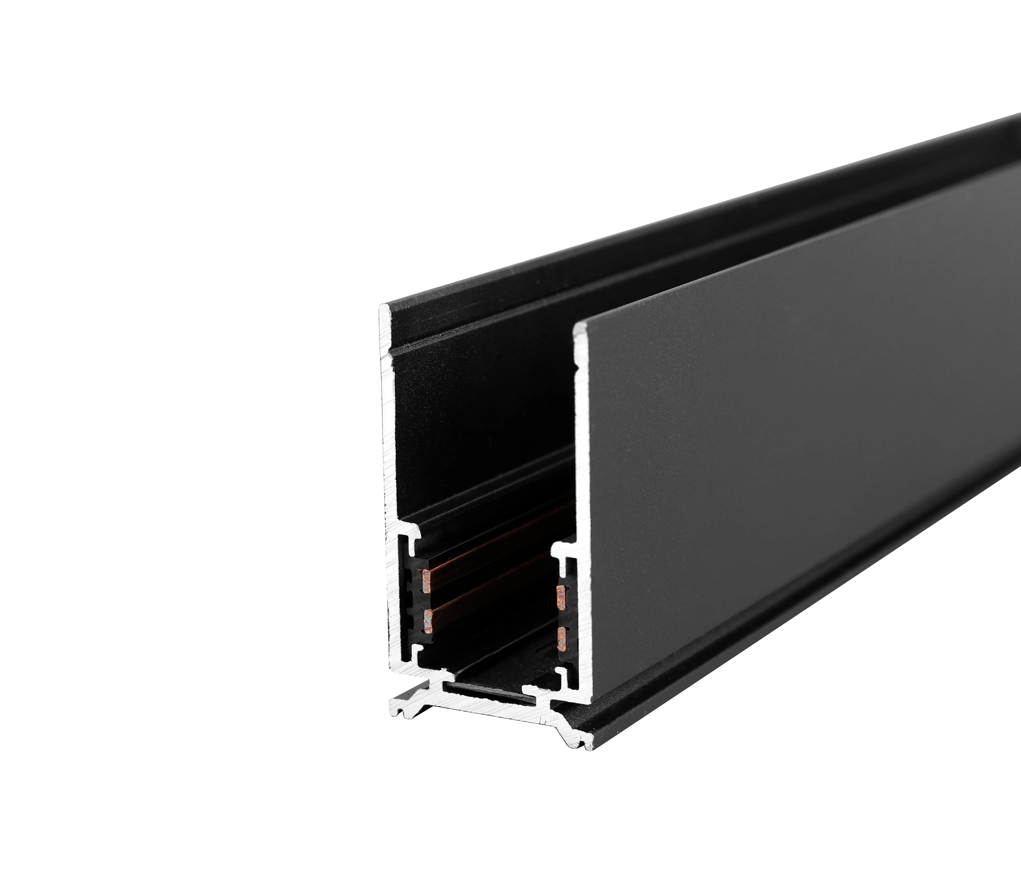 Встраиваемый светодиодный магнитный рельсовый рельс 48 В постоянного тока современный дизайн поверхностный Трековый светильник