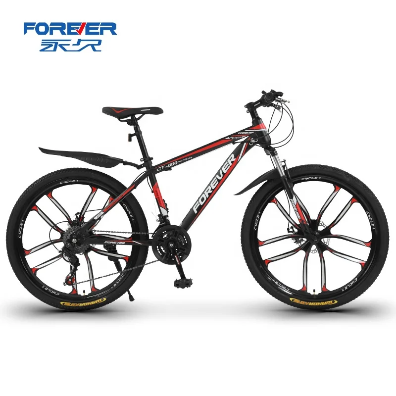 FOREVER Popular Bicycle 30 Speed 24/26 Inch Alloy Wheel Mountain Bike For Men