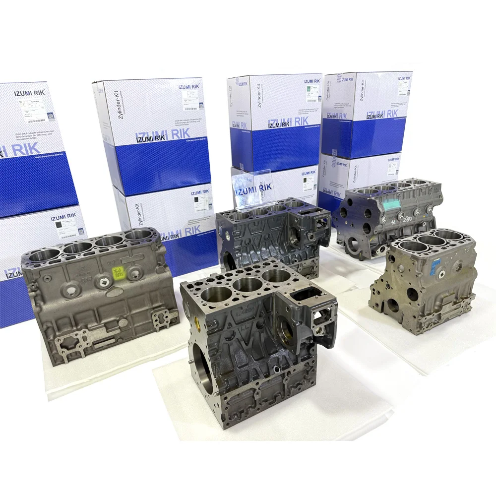IZUMI RIK Cylinder Block for Isuzu 3LA1 3LB1 3LC1 Engine Parts