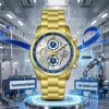 Gold/blue-silver