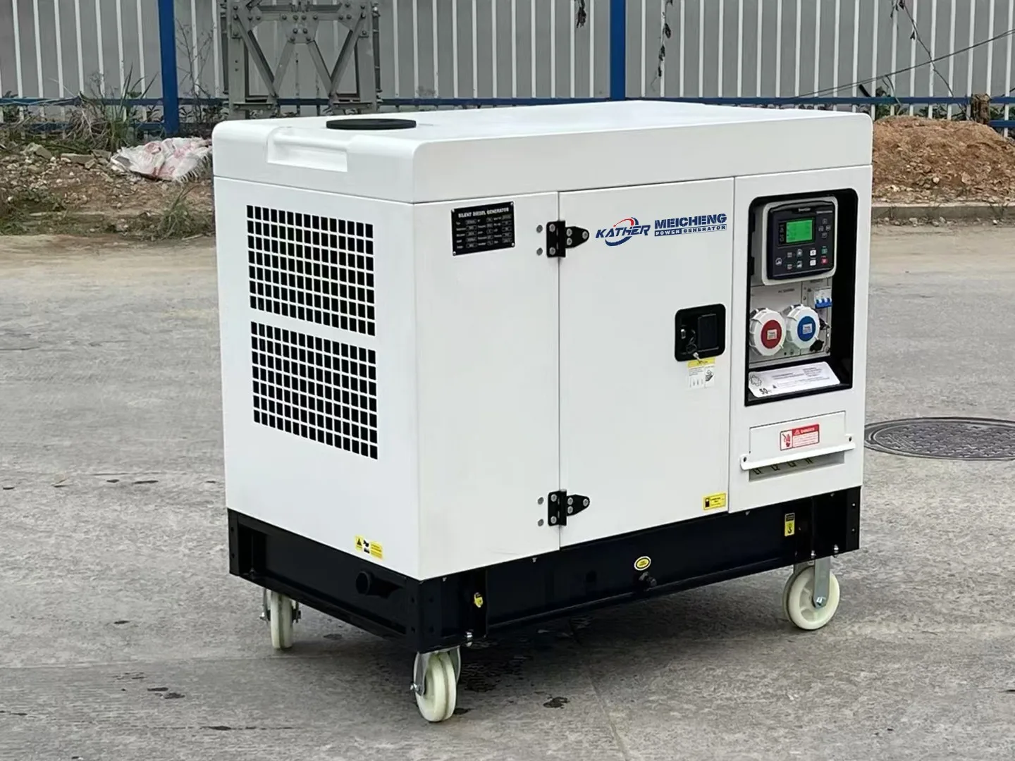 product 12kw silent diesel generators durable high power diesel generator diesel generator 15kw 15kva dual cylinder air cooled system-5