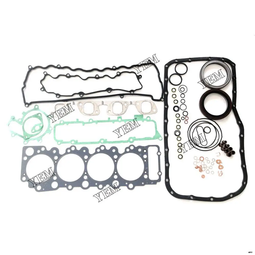 Cylinder Gasket Kit Fit for Isuzu 4HG1 Diesel Engine Machinery Engine Parts