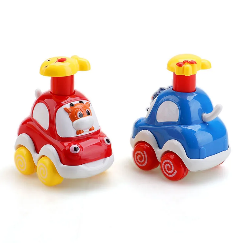 Animal Car Baby Toys Kids Push and Go Cars 4pcs