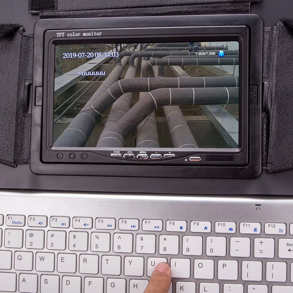 Pipe Endoscope  Proof Inspection Camera Sewer Pipe Inspection Camera HD Plumbing Pipe inspection Camera 200M H1