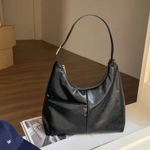 Women'S New Fashion Bolsos De Mujer Pu Leather Handbags Vintage Tote  Bags Female Shoulder Bag for Women
