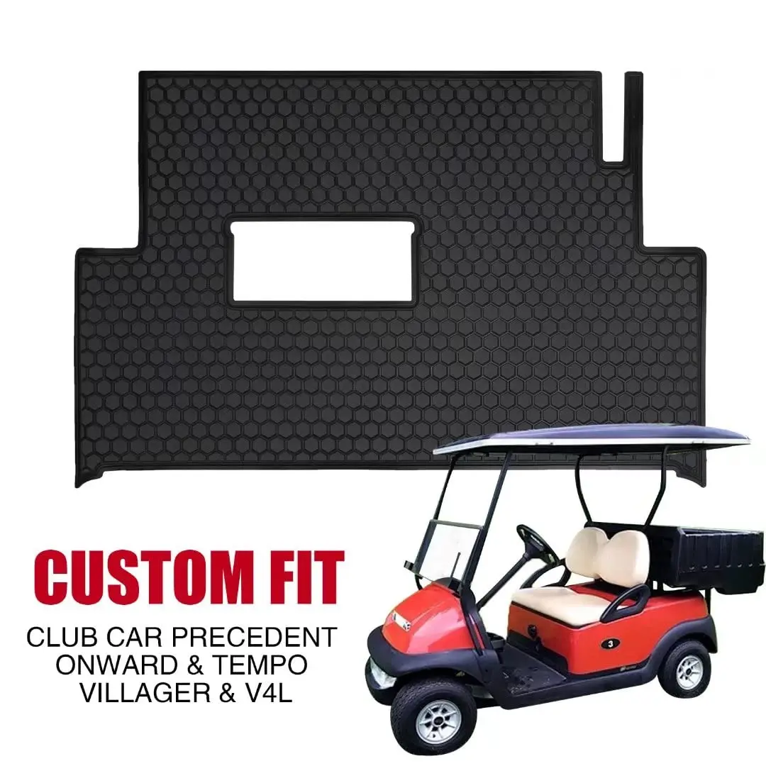 ARTES RTS Premium Liner Thickened Mat Non-Slip Easy to Clean Full Coverage Golf Cart Floor Mat Compatible With Club Car V4L details