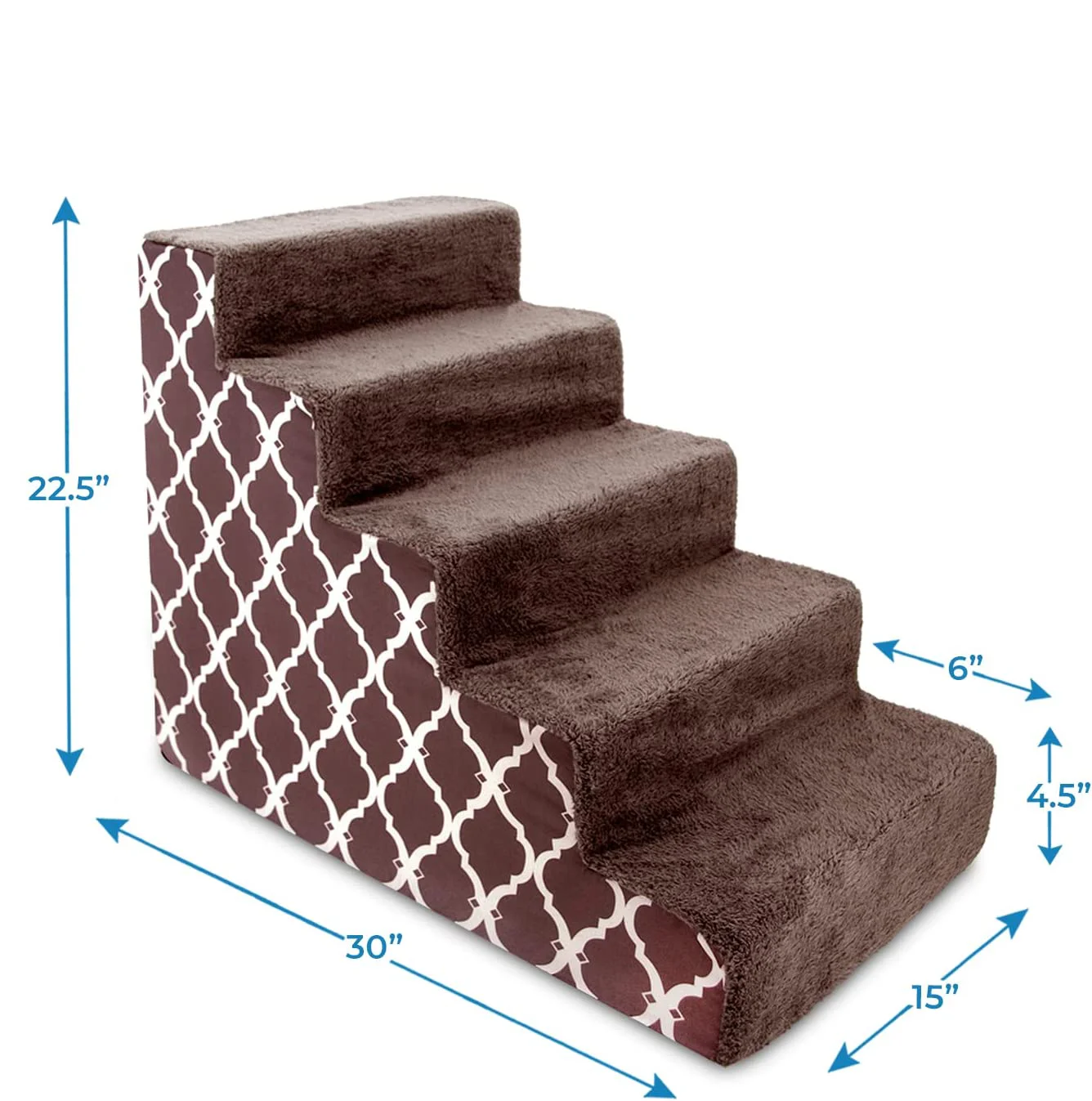 New Multi-Function Portable Memory Foam Pet Stair Steps for Small Dogs and Cats