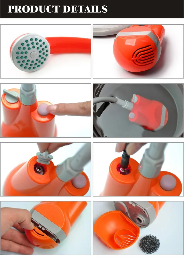 Innovation USB Rechargeable Portable Outdoor Shower Bidet for Hygiene Cleaning, Camping, Hiking, Backpacking Trip manufacture