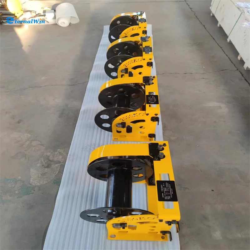 High Quality Self Locking Manual Hand Pulley Winch Manual Hand Winch 500kg