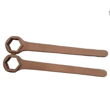 Non Sparking Tools Aluminum Bronze 6-point ring end wrench 24mm