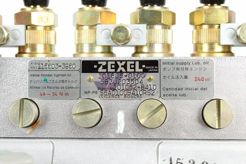 史上一番安い Machinery 6BG1T for Pump Injection Fuel 1-15603396-0 Parts 画材