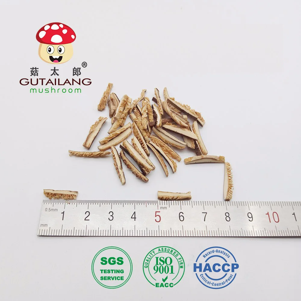 Измельченные сушеные кусочки грибов шиитаке, нарезанные грибы шиитаке, нарезанные полоски, нарезанные ломтики Грибов, ломтики ниток