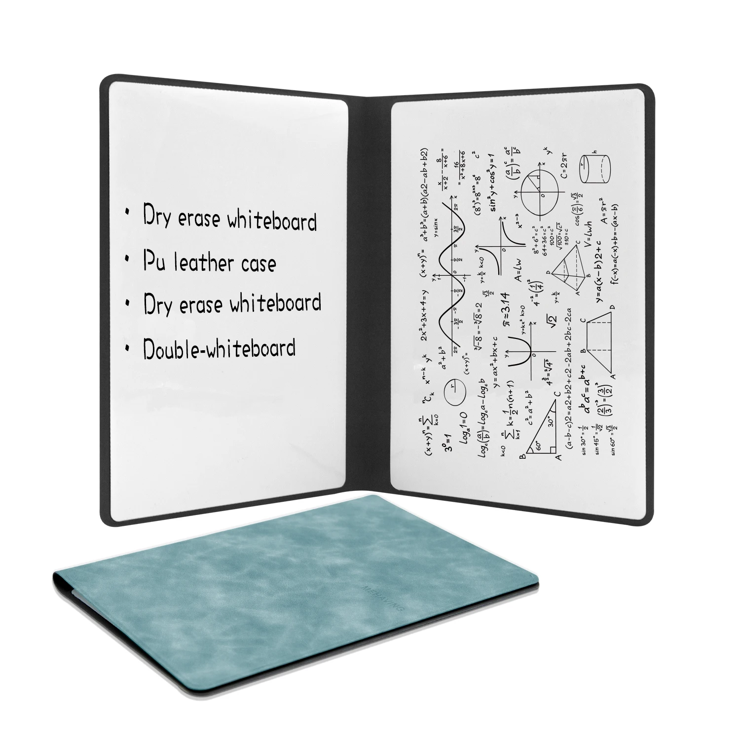 Double Sided Tabletop Dry Erase Whiteboard Educational