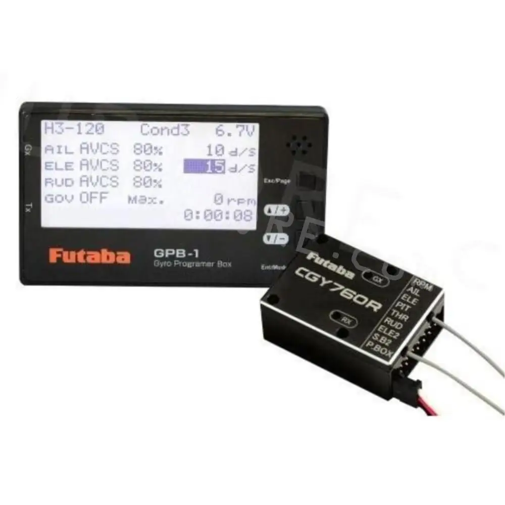 New Futaba CGY760R GPB-1 3-Axis Gyroscope With Receiving Function GPB-1  Setting Card For Aileron-Less Rc Model Helicopter| Alibaba.com