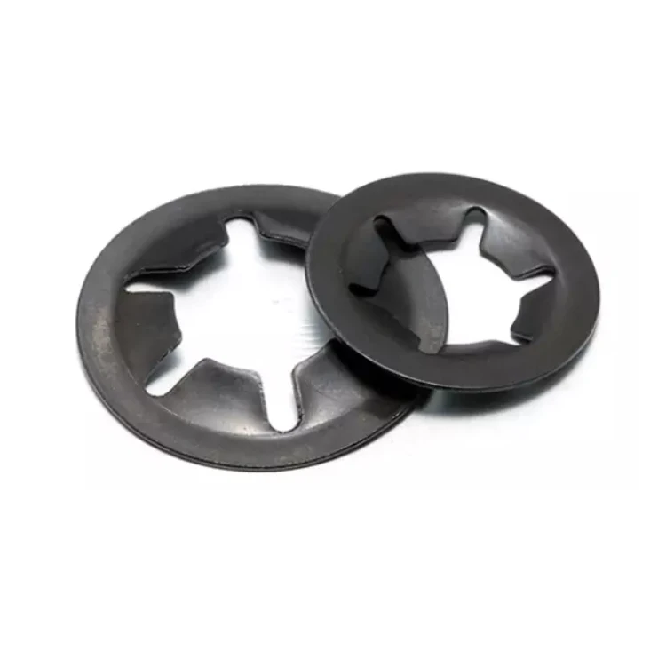 Spring Steel Push on to the Shaft Internal Tooth Spring Washer Quick Lock Fixing Washer Starlock Washer