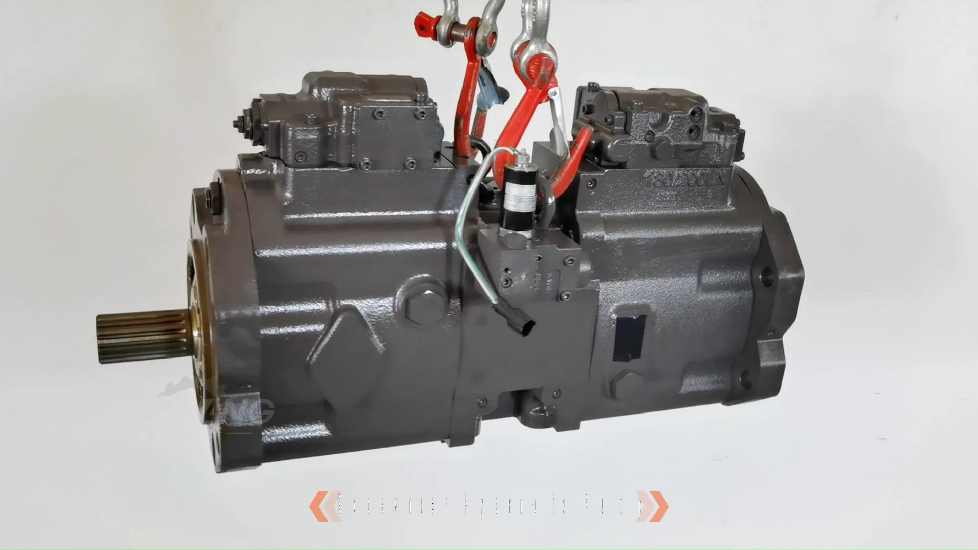 Pum R305 Excavator Part 31qb-10030 K5v200dtp-9n8x-17t-11 Main Pump R305-7 R300 ...