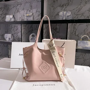 2026 New Women's Handbag Tote Bag Custom Logo Original Design by Guangzhou Factory PU Leather Low Order Quantity for Summer