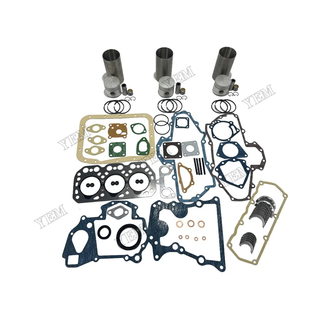 Overhaul Kit With Bearing Set Fit for Mitsubishi K3H Engine 3